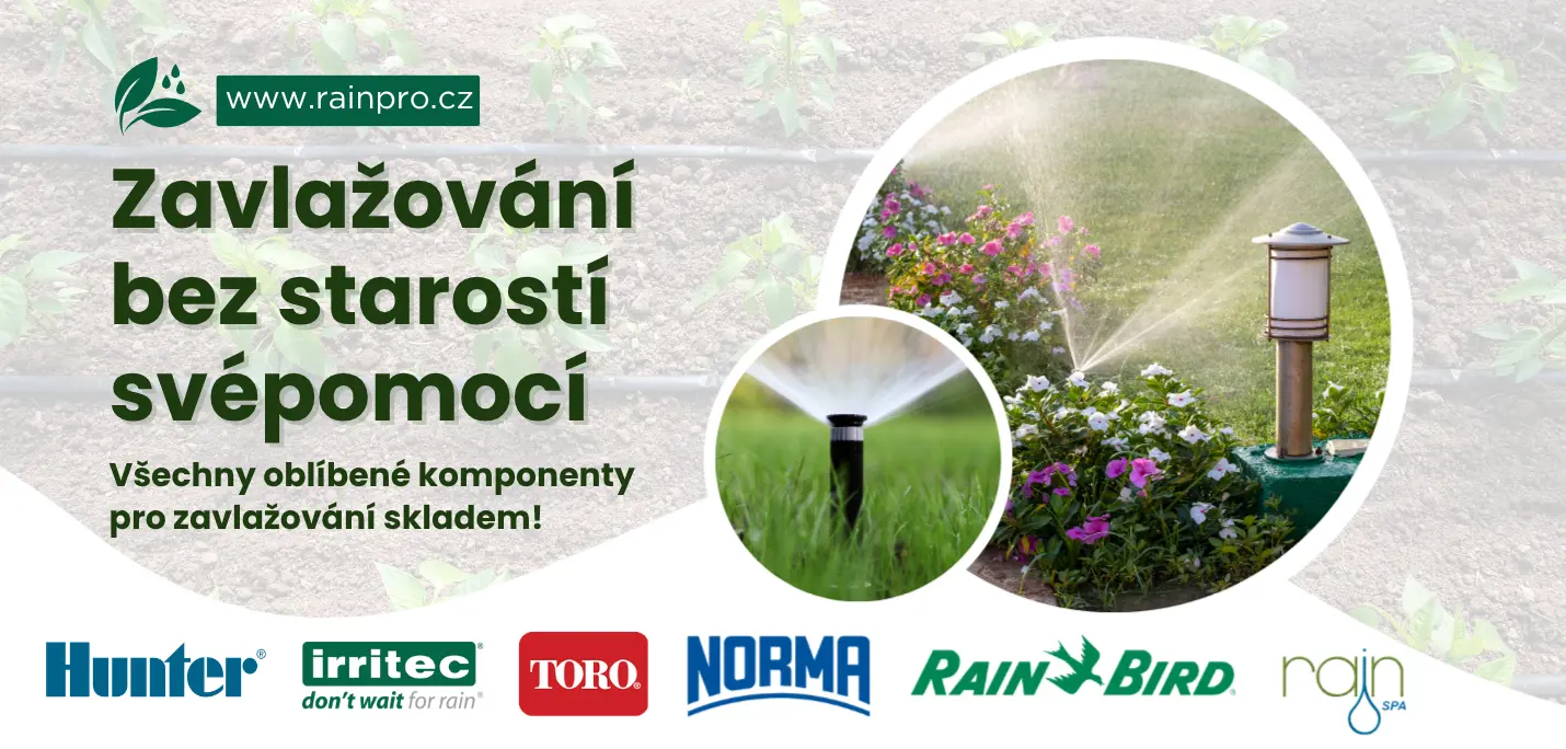 Zavlažovanie bez starostí svojpomocne