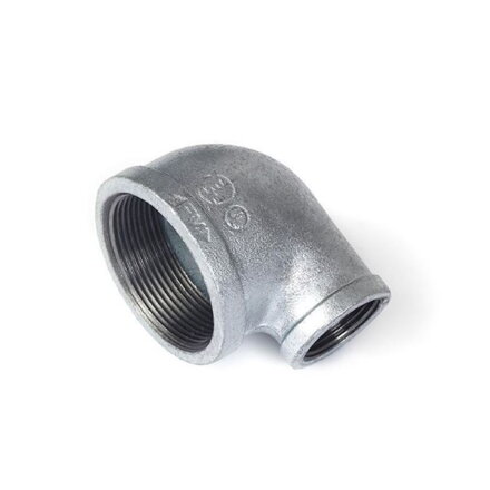 Koleno redukované 5/4"x1/2 (vnút. závit) - pozink